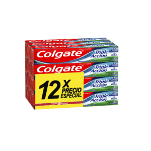 Colgate triple accion 75g x12 unidades